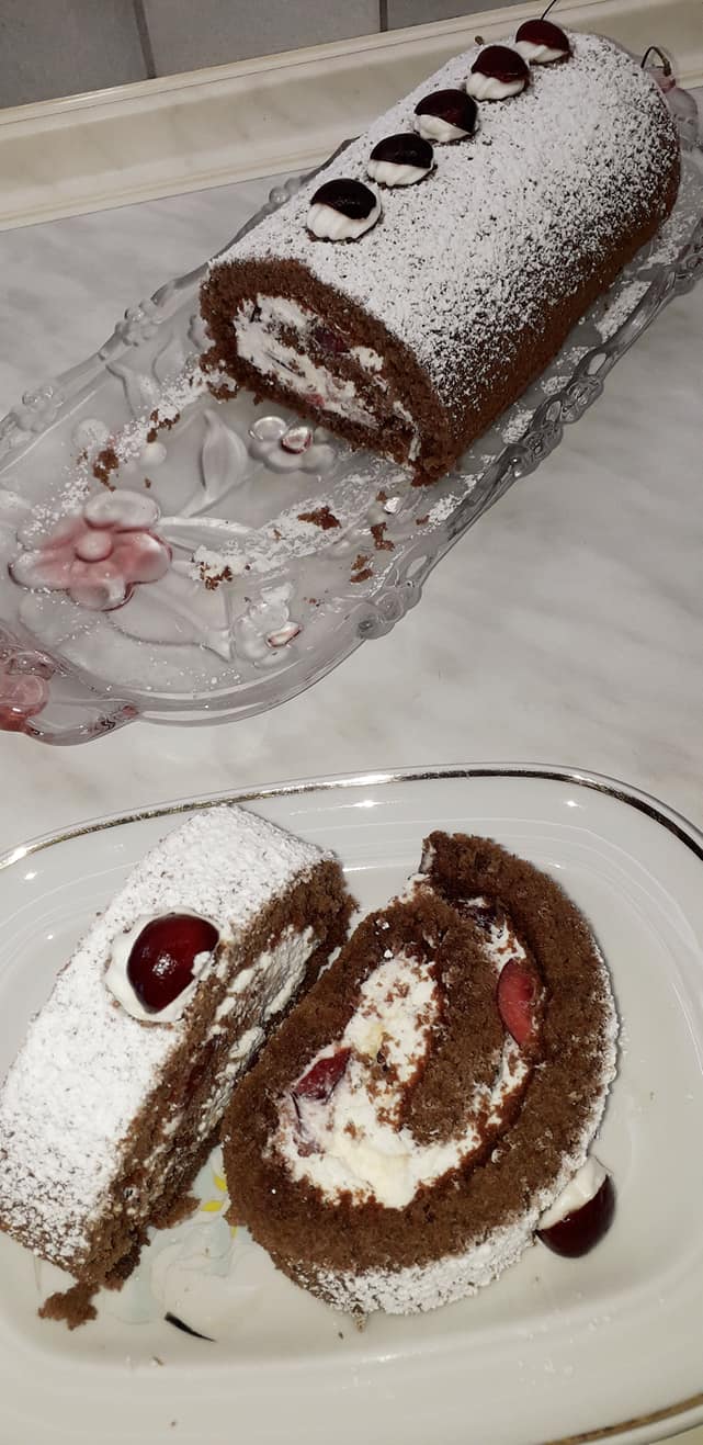 Σοκολατένιος κορμός κομμάτι