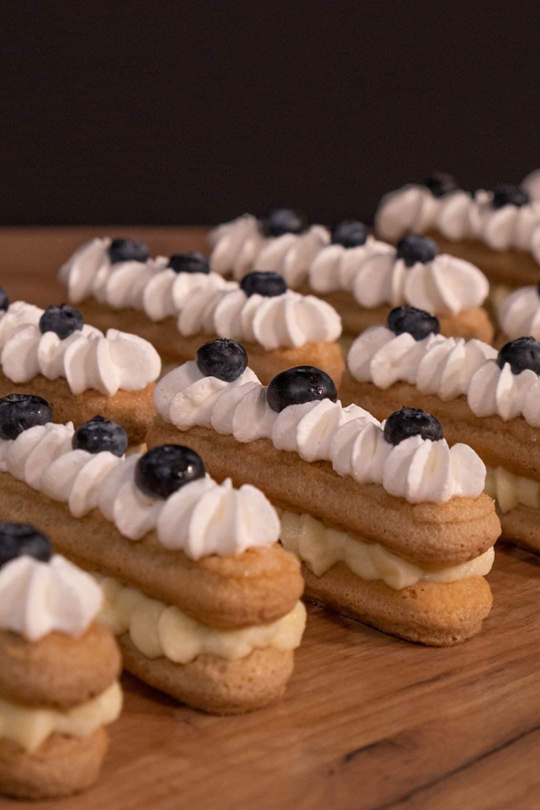 παστάκια με κρέμα