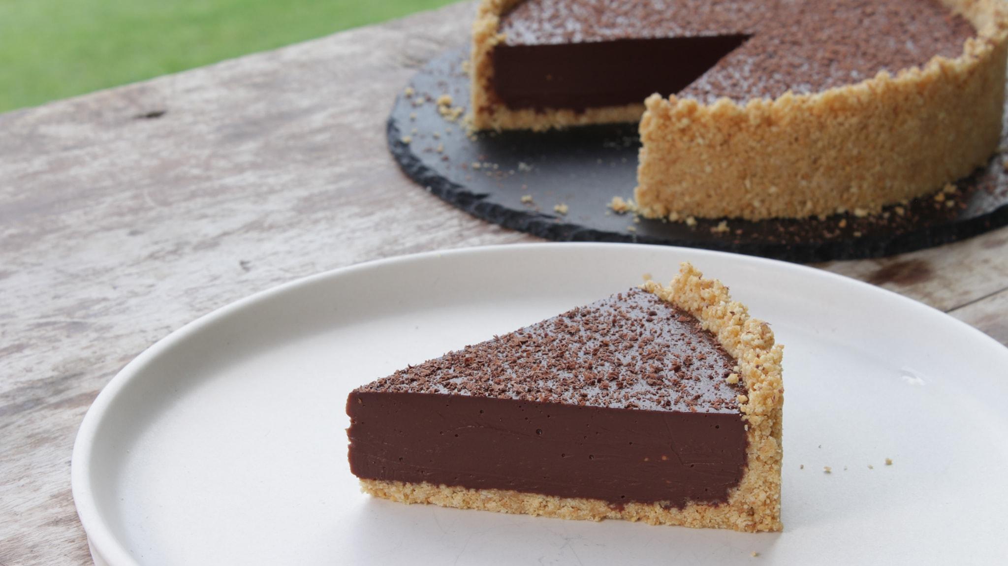 σοκολατένια τάρτα 2