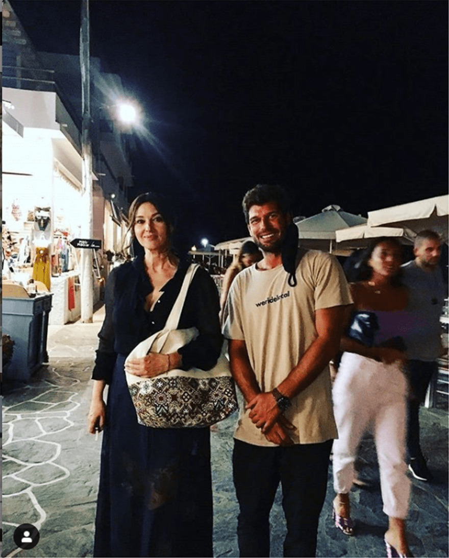 Μόνικα Μπελούτσι στην Ελλάδα