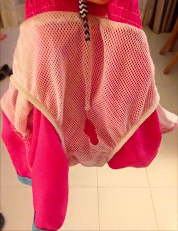 μαγιό με δίχτυ