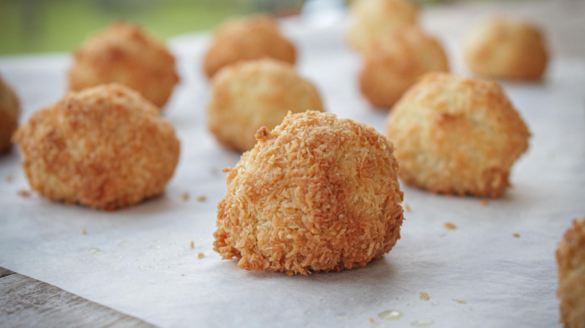 Μπισκότα ινδοκάρυδου χωρίς γλουτένη