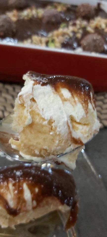 Γλυκό ψυγείου με σαβουαγιάρ & δύο διαφορετικές κρέμες! Δεν χρειάζεται ψήσιμο!