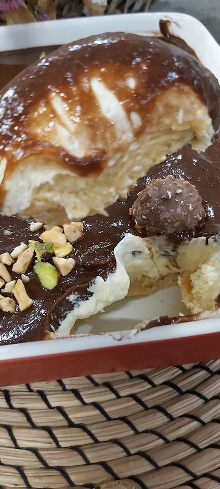 Γλυκό ψυγείου με σαβουαγιάρ & δύο διαφορετικές κρέμες! Δεν χρειάζεται ψήσιμο!