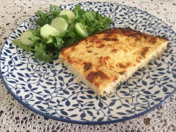 Κοτόπουλο Γιαουρτάβα: Κοτόπιτα χωρίς φύλλο με γιαούρτι Κοτόπουλο Γιαουρτάβα: Κοτόπιτα χωρίς φύλλο με γιαούρτι