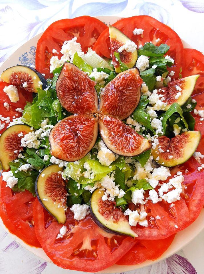  σαλάτα με σύκα