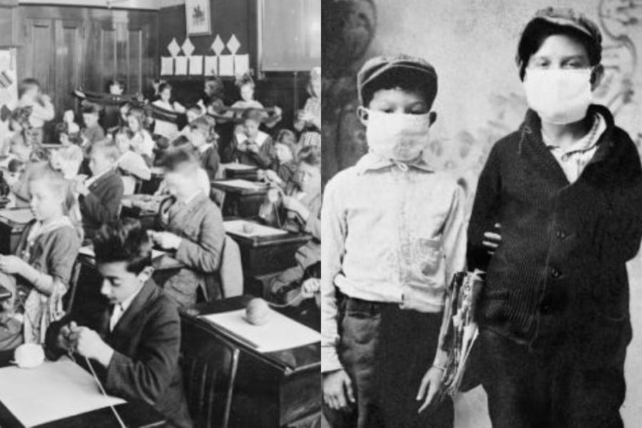 Τι έγινε με τα σχολειά στην πανδημία του 1918: Η ιστορία επαναλαμβάνεται;