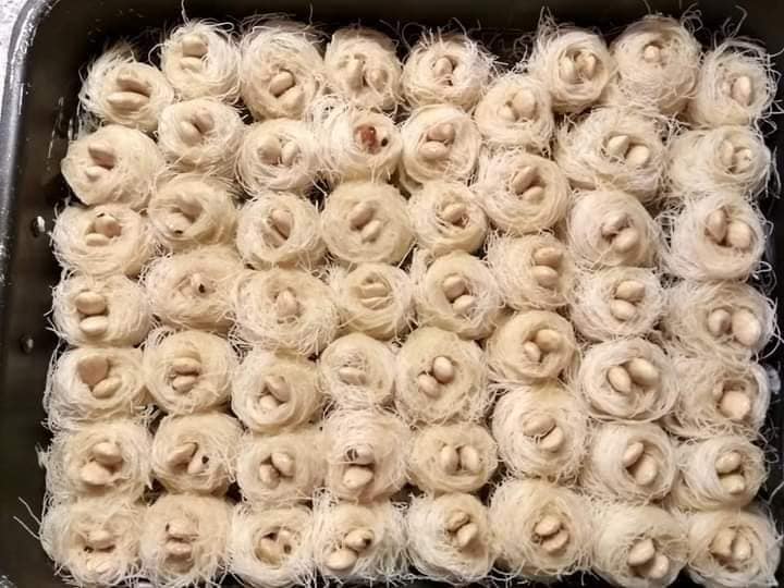 Νόστιμες φωλιές από κανταΐφι! Κανταϊφάκια - μπουκίτσες!