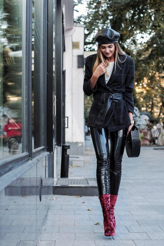 Vinyl γυναικείο παντελόνι- Η τάση όλων των εποχών & πως να το φορέσεις φέτος τον Χειμώνα!