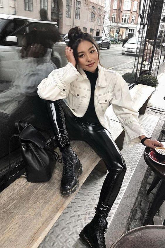 Vinyl γυναικείο παντελόνι- Η τάση όλων των εποχών & πως να το φορέσεις φέτος τον Χειμώνα!