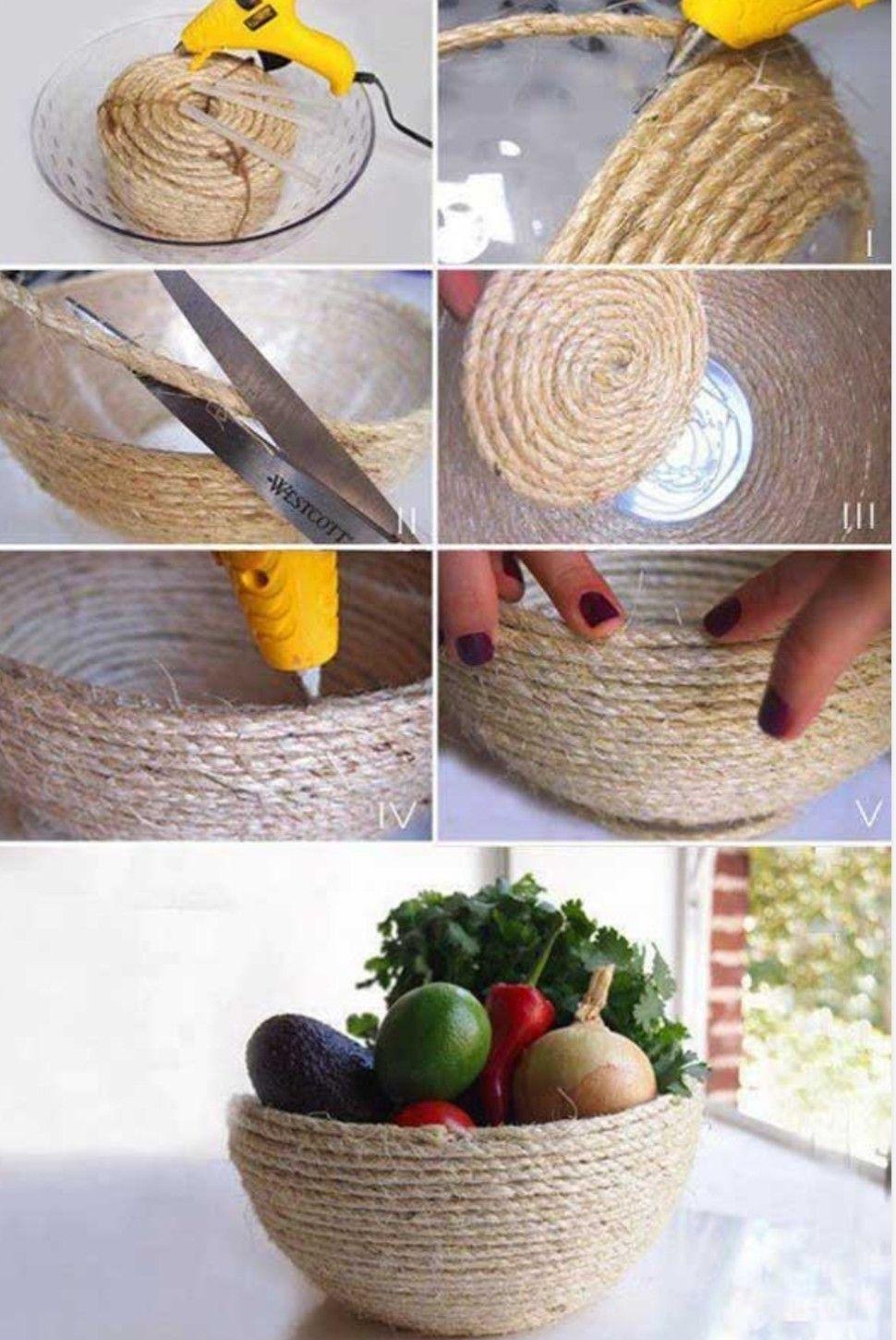 διακοσμητικά χώρου από σπάγκο