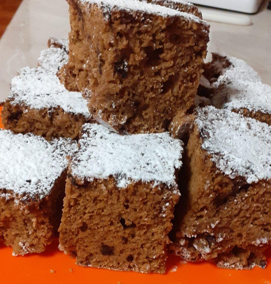 Υγιεινό & αφράτο κέικ με ταχίνι & ζάχαρη καρύδας!