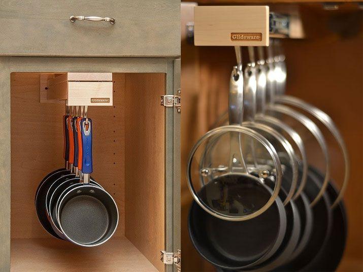 15 τρόποι να οργανώσεις τα τηγάνια & τις κατσαρόλες σου στα ντουλάπια της κουζίνας! 15 τρόποι να οργανώσεις τα τηγάνια & τις κατσαρόλες σου στα ντουλάπια της κουζίνας!