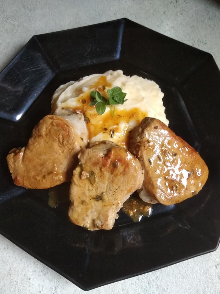 Ψαρονέφρι με σάλτσα μελιού & μουστάρδας! Ψαρονέφρι με σάλτσα μελιού & μουστάρδας!