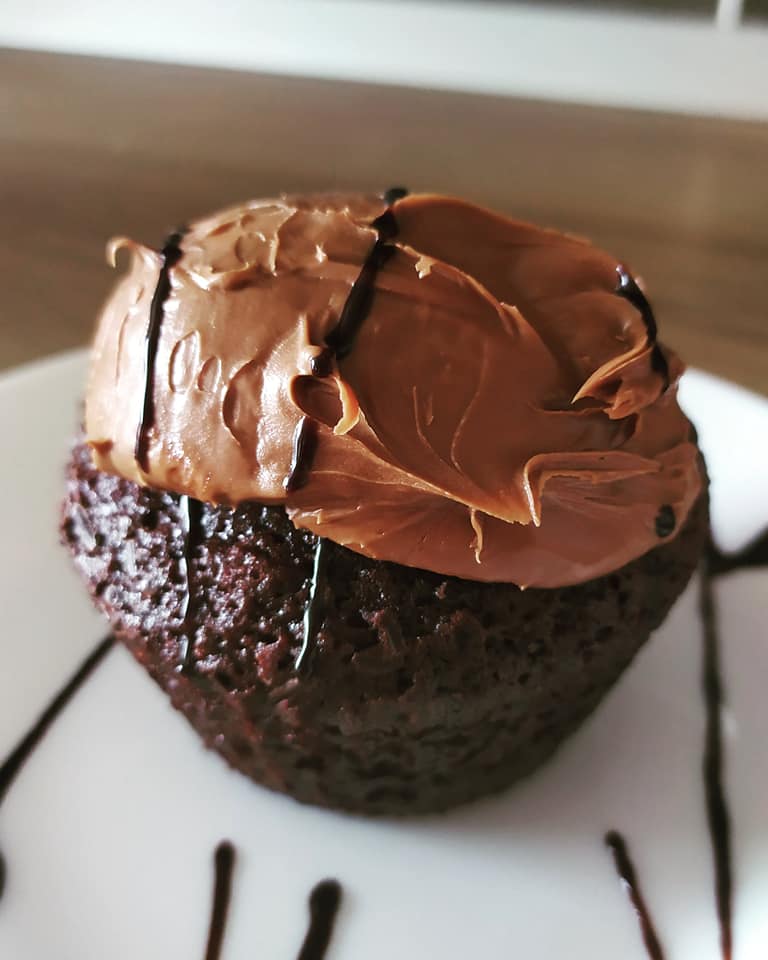 Cupcakes σοκολάτας με μπανάνα - Chocolate Banana cupcakes Cupcakes σοκολάτας με μπανάνα - Chocolate Banana cupcakes