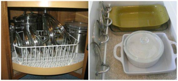 15 έξυπνες λύσεις για να εξοικονομήσεις χώρο και να οργανώσεις εύκολα τις κατσαρόλες και τα τηγάνια της κουζίνας