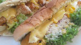 Caesar σάντουιτς με κοτομπουκιές  και τυρί