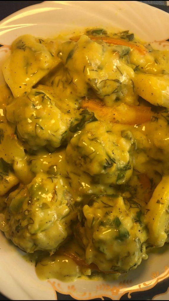 Υπέροχη συνταγή για γιουβαρλάκια αλά κρεμ