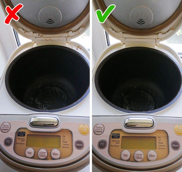 καθαρίζω τις ηλεκτρικές συσκευές της κουζίνας καθαρίζω τις ηλεκτρικές συσκευές της κουζίνας