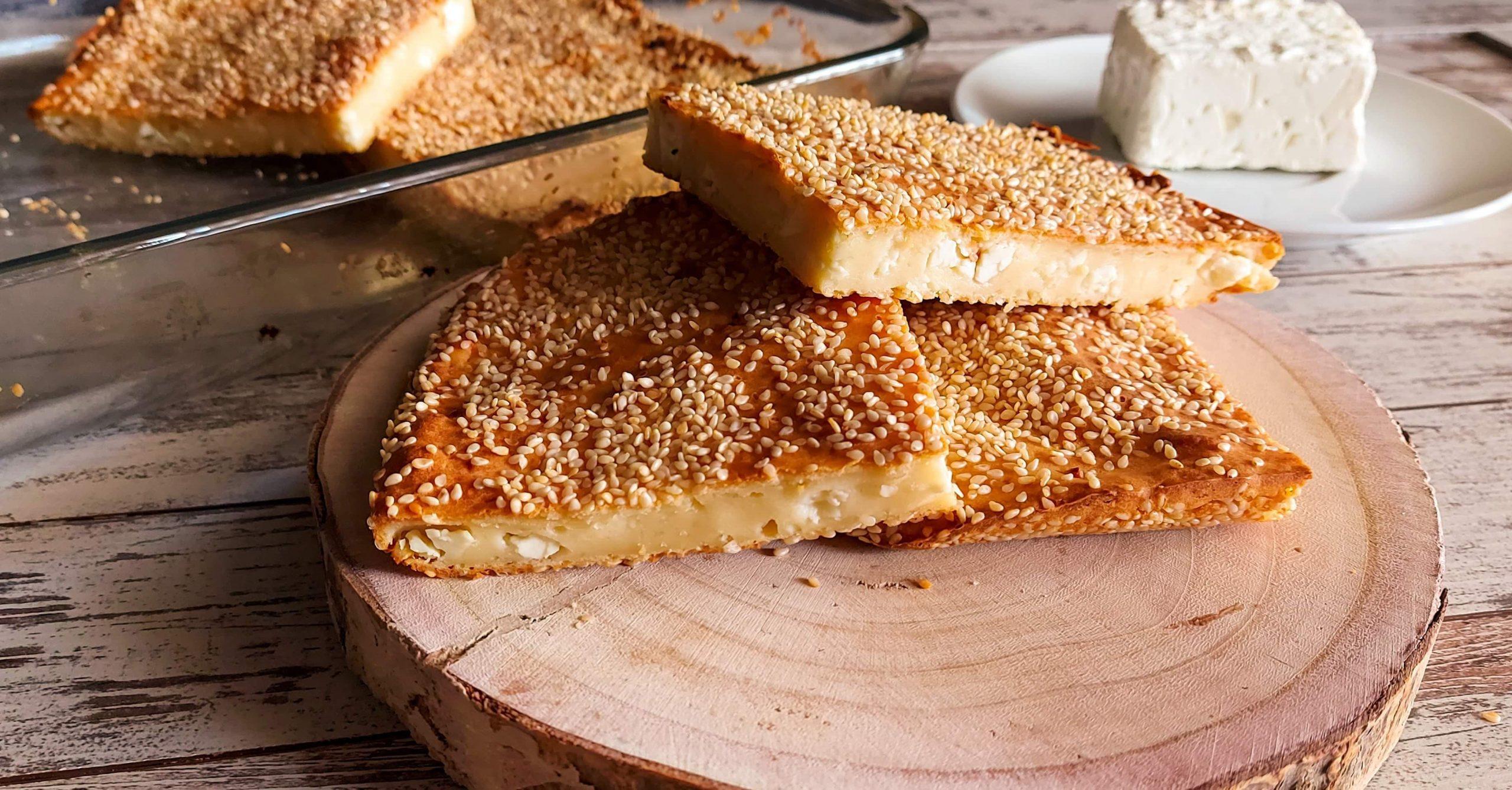 συνταγή για τυρόπιτα, έτοιμη σε πέντε λεπτά 