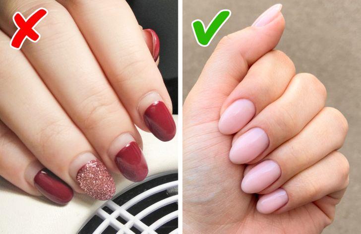 10 μικρά πράγματα που μπορούν να κάνουν κάθε γυναίκα να φαίνεται λίγο ακατάστατη: απεριποίητο μανικιούρ