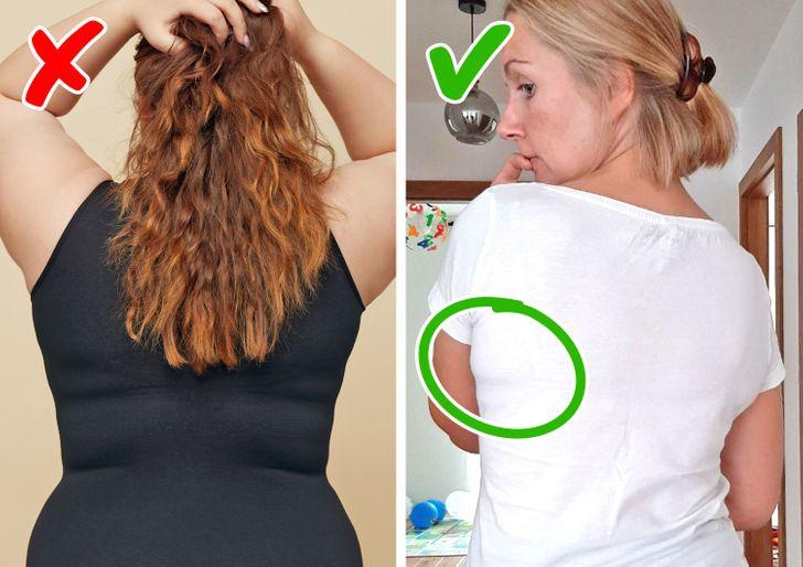 10 μικρά πράγματα που μπορούν να κάνουν κάθε γυναίκα να φαίνεται λίγο ακατάστατη: εσώρουχα που δεν ταιριάζουν με τα ρούχα 