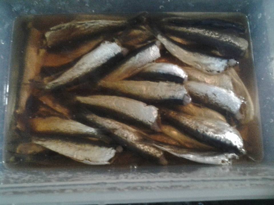 συνταγή για παστές σαρδέλες 