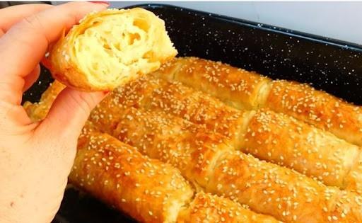 Συνταγή για τυροπιτάκια ρολό με φύλλο κρούστας