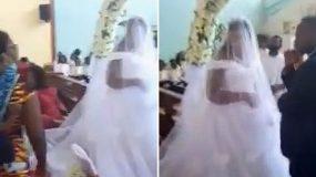 Μυθικό βίντεο: Γυναίκα εμφανίζεται σε γάμο και ζητάει από τον ιερέα να τον σταματήσει γιατί ο γαμπρός ήταν ο σύζυγός της!
