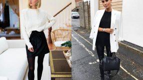 Black & white outfits: 15 μοντέρνες προτάσεις με ασπρόμαυρα outfits για σικ & trendy εμφανίσεις