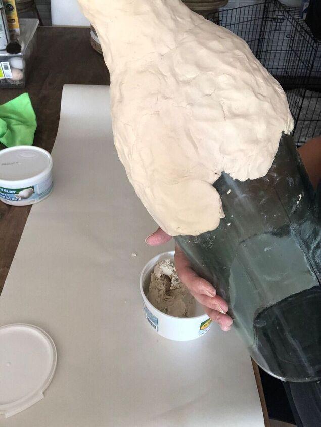 φτιάξε diy βάζο με πηλό διαδικασία 