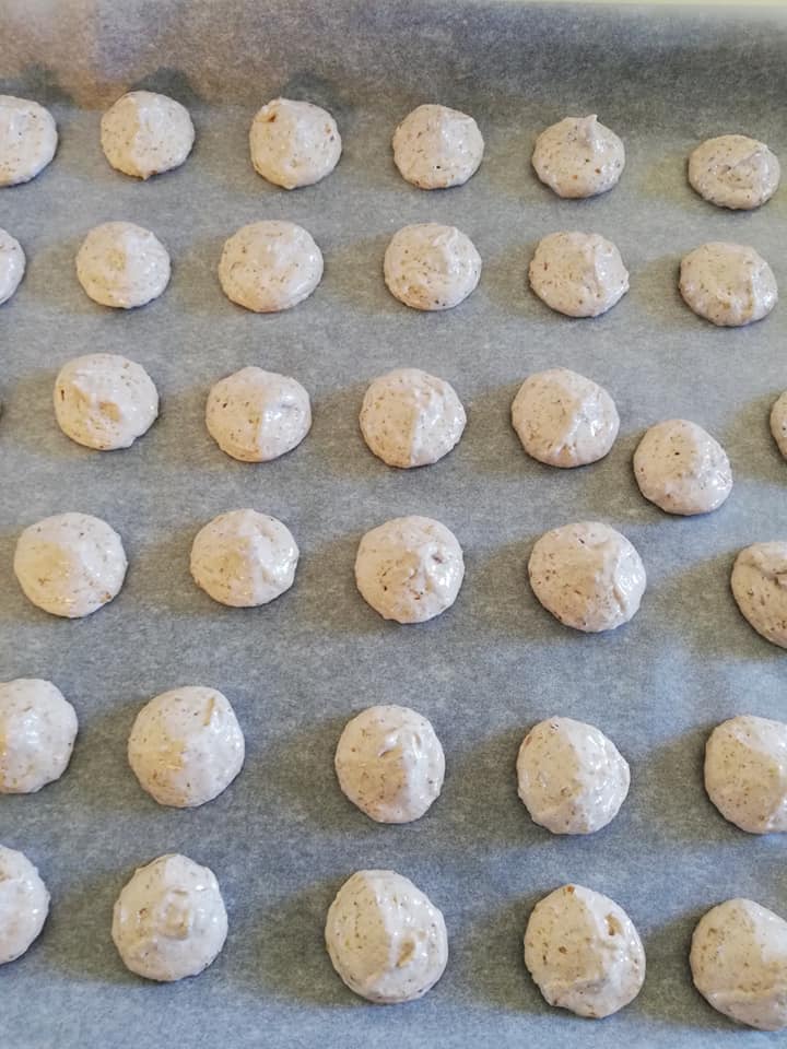 Ζύμη για Νουά γλυκά γεμιστά με βουτυρόκρεμα 