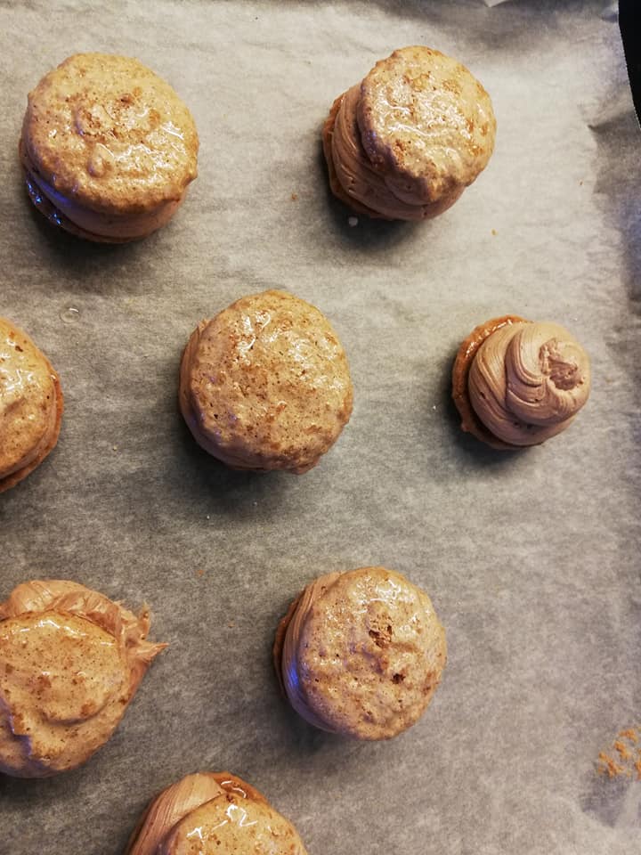 Μπισκότα γεμιστά με βουτυρόκρεμα