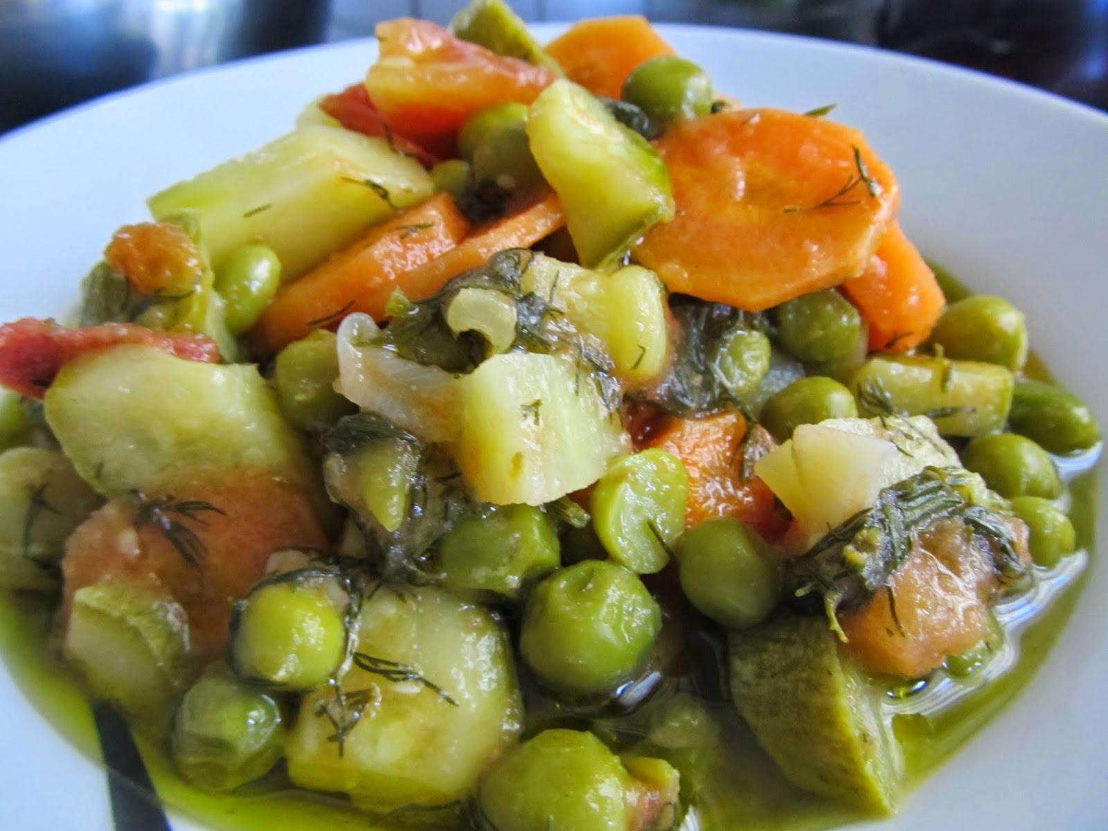 Συνταγή_ για αρακά με λαχανικά_