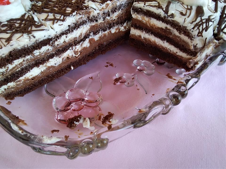 τούρτα με γέμιση Merenda συνταγή