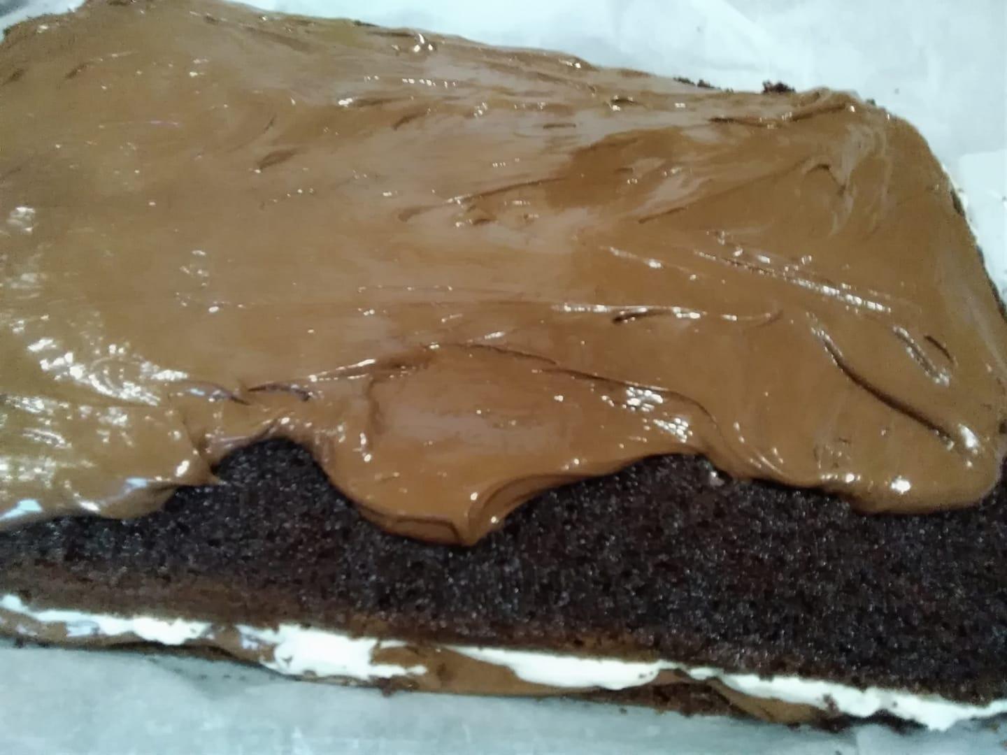 τούρτα με γέμιση Merenda συνταγή