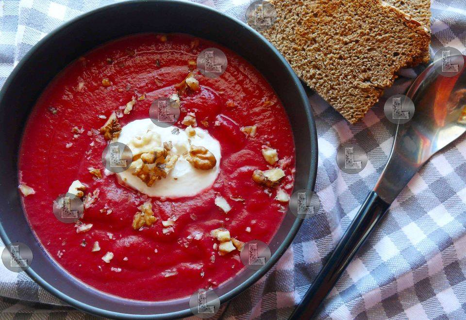 Συνταγή για πατζαρόσουπα βελουτέ - με βελούδινη υφή Συνταγή για πατζαρόσουπα βελουτέ - με βελούδινη υφή