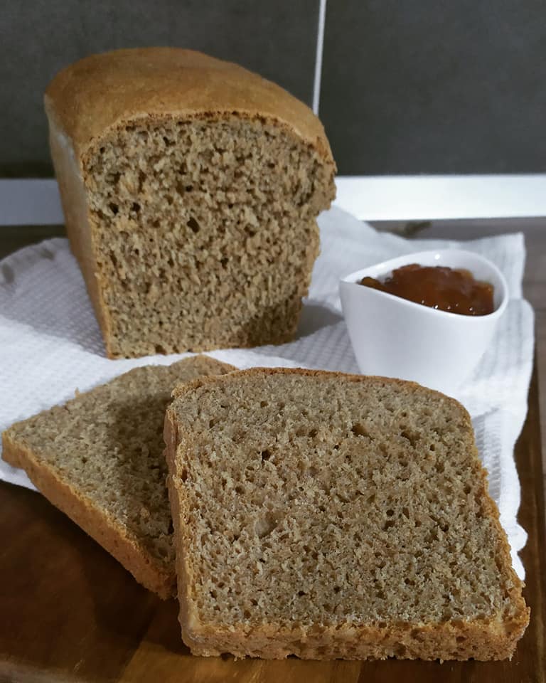  σπιτικό ψωμί του τοστ με αλεύρι ολικής άλεσης συνταγή