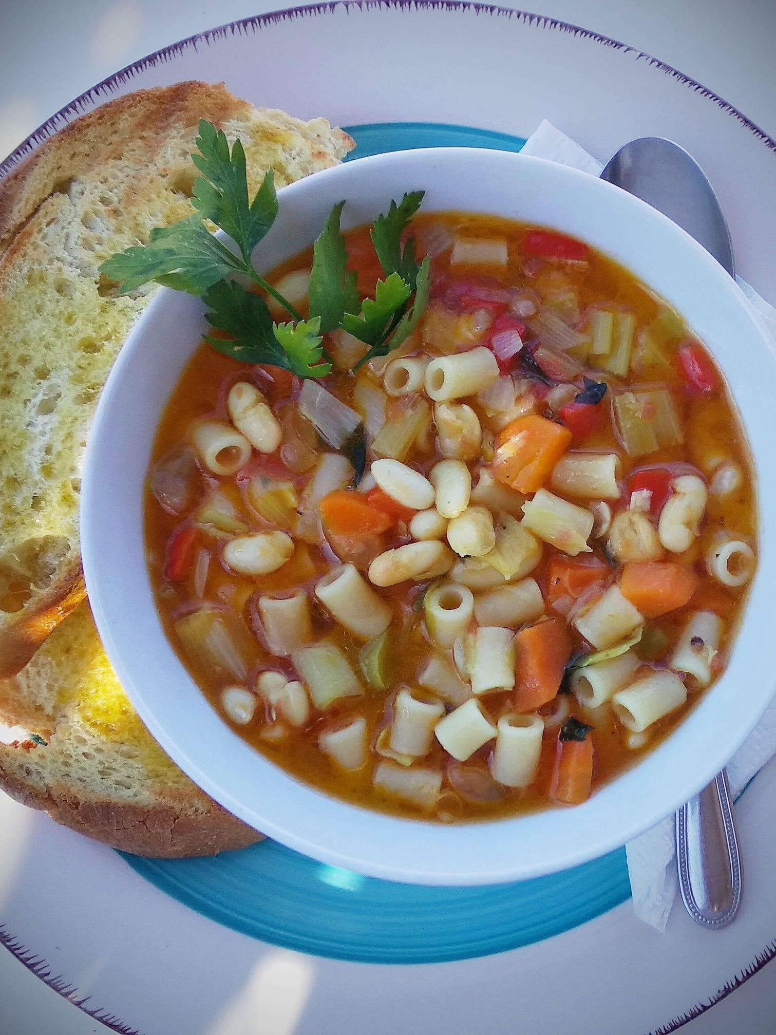 συνταγή για σούπα μινεστρόνε συνταγή για σούπα μινεστρόνε