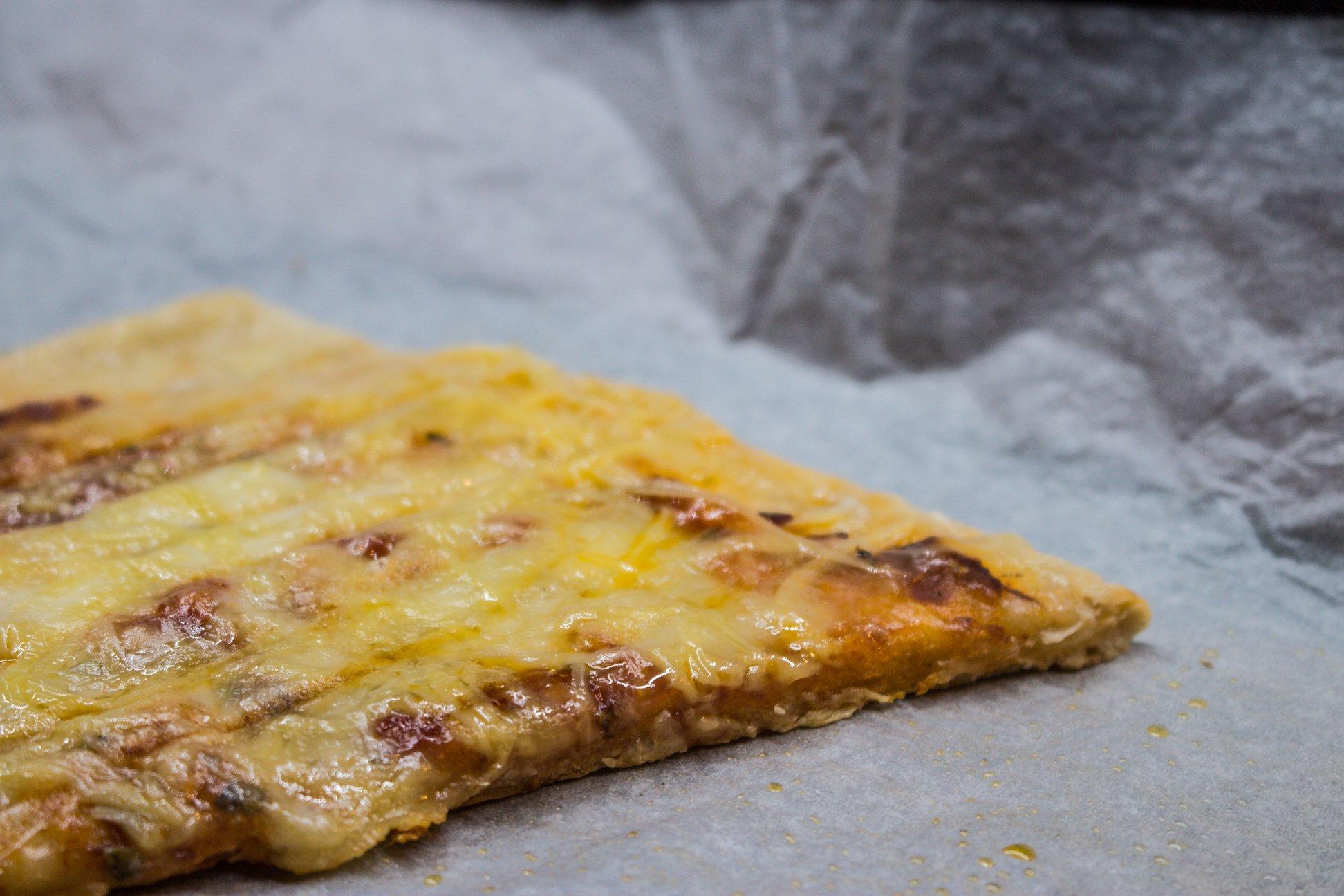 σπιτική πίτσα στη τοστιέρα συνταγή