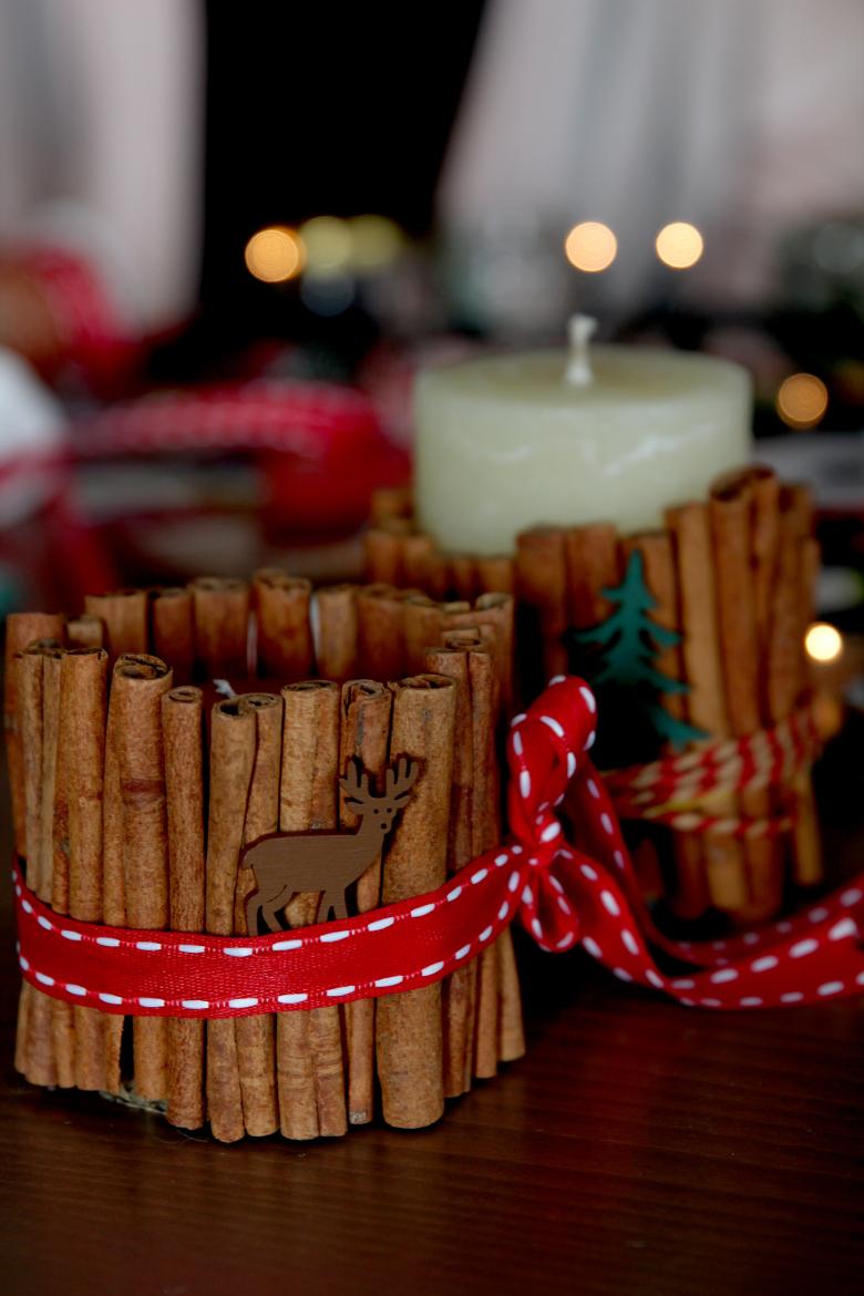 Χριστουγεννιάτικες ιδέες με κεριά και...ξύλα κανέλας για τον χριστουγεννιάτικο στολισμό 2020