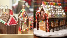 Χριστουγεννιάτικα σοκολατένια σπιτάκια -Kit Kat Candy House