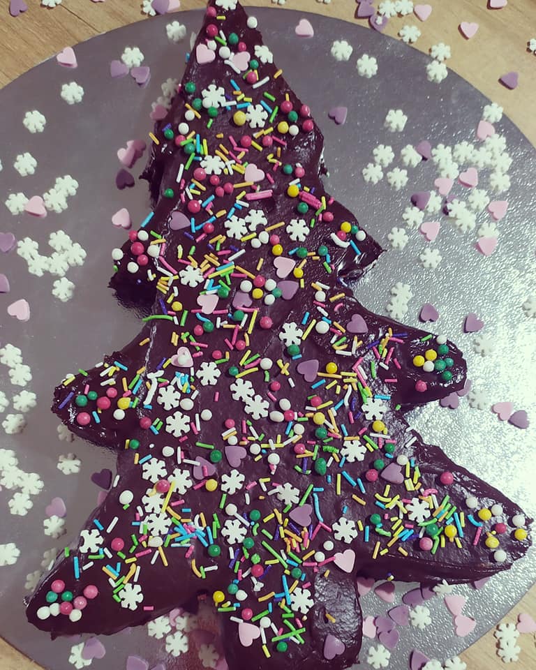 Συνταγή για σοκολατένιο Χριστουγεννιάτικο δέντρο συνταγή