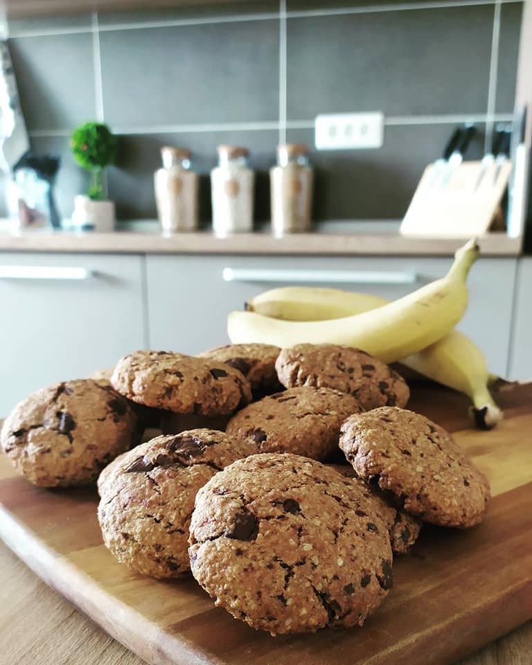 Cookies μπανάνα με βρώμη και μέλι συνταγή