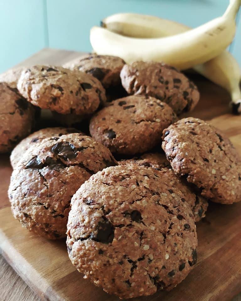 Cookies μπανάνα με βρώμη και μέλι συνταγή