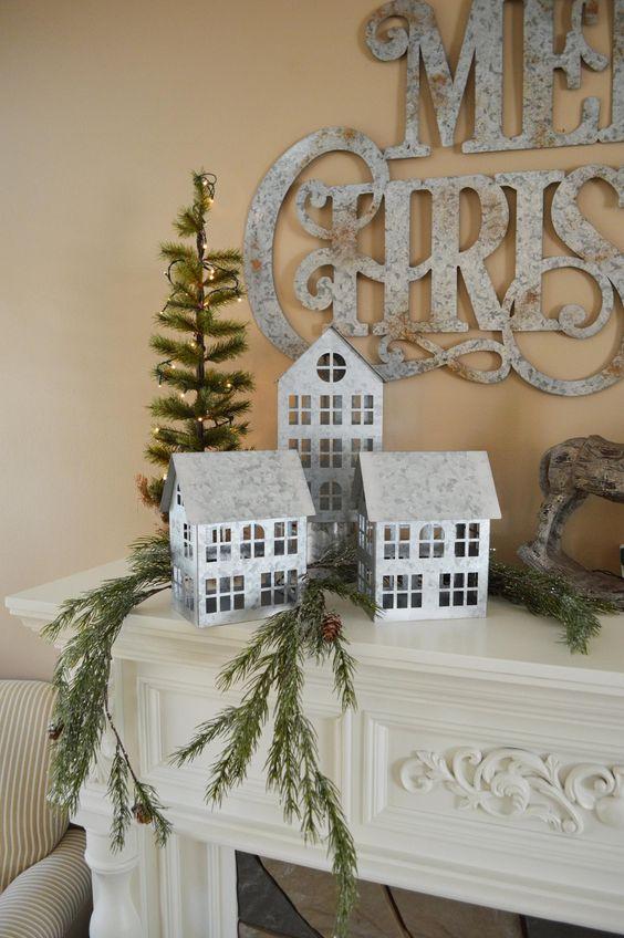  χριστουγεννιάτικη διακόσμηση: Αληθινά κλαριά δέντρων για την χριστουγεννιάτικη διακόσμηση 