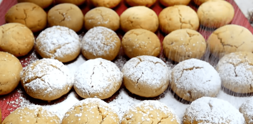 κουραμπιέδες με ούζο συνταγή