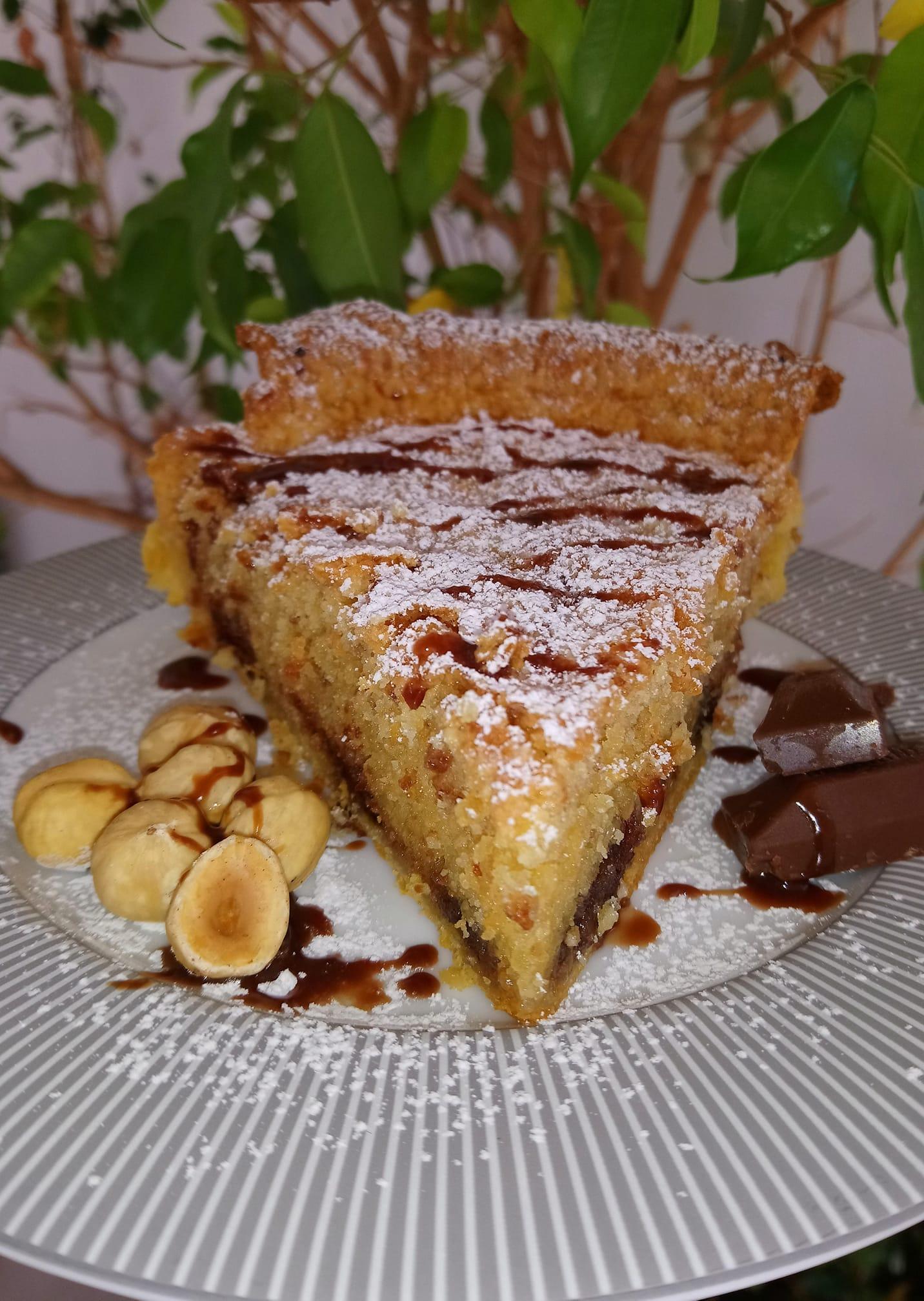 Φουντουκόπιτα σφολιάτας σαν τάρτα συνταγή