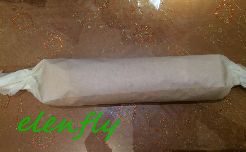 Χριστουγεννιάτικος κορμός με σαντιγί & μαρμελάδα βατόμουρου συνταγή