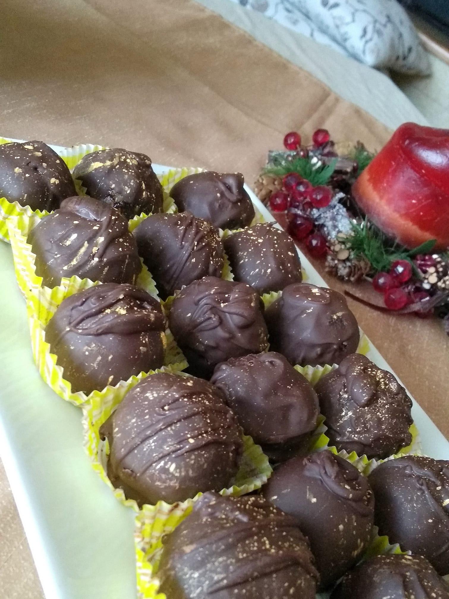 Συνταγή για μανταρινάτα με σοκολάτα.